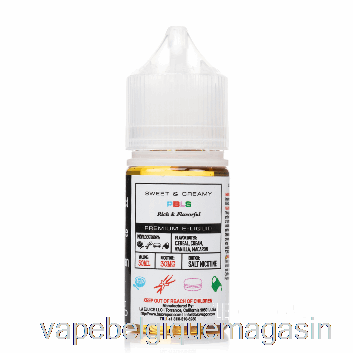 Vape Shop Bruxelles Pbls - Série Sels Bsx - 30ml 30mg